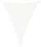 vidaXL - Zonnezeil - 160 - g/m² - 3x4x4 - m - HDPE - wit