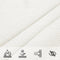 vidaXL - Zonnezeil - 160 - g/m² - 3x4x4 - m - HDPE - wit