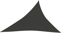vidaXL - Zonnezeil - 160 - g/m² - 3x4x5 - m - HDPE - antracietkleurig