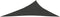 vidaXL - Zonnezeil - 160 - g/m² - 3x4x5 - m - HDPE - antracietkleurig