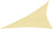 vidaXL - Zonnezeil - 160 - g/m² - 3x4x5 - m - HDPE - beige
