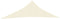 vidaXL - Zonnezeil - 160 - g/m² - 3x4x5 - m - HDPE - crèmekleurig