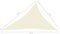 vidaXL - Zonnezeil - 160 - g/m² - 3x4x5 - m - HDPE - crèmekleurig