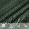 vidaXL - Zonnezeil - 160 - g/m² - 3x4x5 - m - HDPE - donkergroen