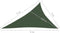 vidaXL - Zonnezeil - 160 - g/m² - 3x4x5 - m - HDPE - donkergroen