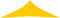 vidaXL - Zonnezeil - 160 - g/m² - 3x4x5 - m - HDPE - geel