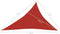 vidaXL - Zonnezeil - 160 - g/m² - 3x4x5 - m - HDPE - rood