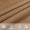 vidaXL - Zonnezeil - 160 - g/m² - 3x4x5 - m - HDPE - taupe
