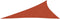 vidaXL - Zonnezeil - 160 - g/m² - 3x4x5 - m - HDPE - terracottakleurig
