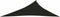 vidaXL - Zonnezeil - 160 - g/m² - 3x4x5 - m - HDPE - zwart