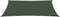 vidaXL - Zonnezeil - 160 - g/m² - 3x5 - m - HDPE - donkergroen