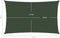 vidaXL - Zonnezeil - 160 - g/m² - 3x5 - m - HDPE - donkergroen