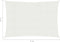 vidaXL - Zonnezeil - 160 - g/m² - 3x5 - m - HDPE - wit