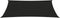 vidaXL - Zonnezeil - 160 - g/m² - 3x5 - m - HDPE - zwart