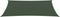 vidaXL - Zonnezeil - 160 - g/m² - 3x6 - m - HDPE - donkergroen