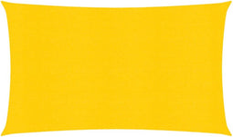 vidaXL - Zonnezeil - 160 - g/m² - 3x6 - m - HDPE - geel