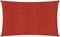 vidaXL - Zonnezeil - 160 - g/m² - 3x6 - m - HDPE - rood
