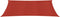 vidaXL - Zonnezeil - 160 - g/m² - 3x6 - m - HDPE - rood
