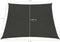 vidaXL - Zonnezeil - 160 - g/m² - 4/5x3 - m - HDPE - antracietkleurig