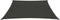 vidaXL - Zonnezeil - 160 - g/m² - 4/5x3 - m - HDPE - antracietkleurig
