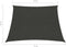 vidaXL - Zonnezeil - 160 - g/m² - 4/5x3 - m - HDPE - antracietkleurig