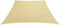 vidaXL - Zonnezeil - 160 - g/m² - 4/5x3 - m - HDPE - beige