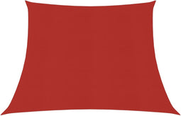vidaXL - Zonnezeil - 160 - g/m² - 4/5x3 - m - HDPE - rood