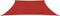 vidaXL - Zonnezeil - 160 - g/m² - 4/5x3 - m - HDPE - rood