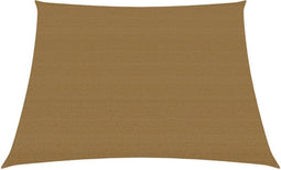 vidaXL - Zonnezeil - 160 - g/m² - 4/5x3 - m - HDPE - taupe