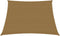 vidaXL - Zonnezeil - 160 - g/m² - 4/5x3 - m - HDPE - taupe
