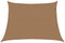 vidaXL - Zonnezeil - 160 - g/m² - 4/5x3 - m - HDPE - taupe