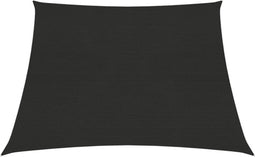vidaXL - Zonnezeil - 160 - g/m² - 4/5x3 - m - HDPE - zwart