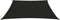 vidaXL - Zonnezeil - 160 - g/m² - 4/5x3 - m - HDPE - zwart