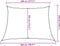 vidaXL - Zonnezeil - 160 - g/m² - 4/5x3 - m - HDPE - zwart