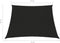 vidaXL - Zonnezeil - 160 - g/m² - 4/5x3 - m - HDPE - zwart