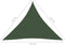 vidaXL - Zonnezeil - 160 - g/m² - 4,5x4,5x4,5 - m - HDPE - donkergroen
