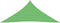 vidaXL - Zonnezeil - 160 - g/m² - 4,5x4,5x4,5 - m - HDPE - lichtgroen