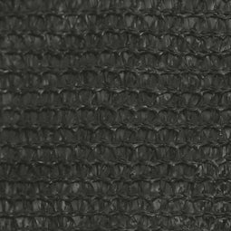 vidaXL - Zonnezeil - 160 - g/m² - 4,5x4,5x4,5 - m - HDPE - antracietkleurig