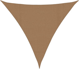 vidaXL - Zonnezeil - 160 - g/m² - 4,5x4,5x4,5 - m - HDPE - taupe