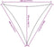 vidaXL - Zonnezeil - 160 - g/m² - 4,5x4,5x4,5 - m - HDPE - taupe