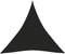 vidaXL - Zonnezeil - 160 - g/m² - 4,5x4,5x4,5 - m - HDPE - zwart