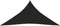 vidaXL - Zonnezeil - 160 - g/m² - 4,5x4,5x4,5 - m - HDPE - zwart