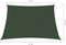 vidaXL - Zonnezeil - 160 - g/m² - 4/5x4 - m - HDPE - donkergroen