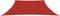 vidaXL - Zonnezeil - 160 - g/m² - 4/5x4 - m - HDPE - rood