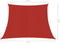 vidaXL - Zonnezeil - 160 - g/m² - 4/5x4 - m - HDPE - rood