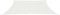 vidaXL - Zonnezeil - 160 - g/m² - 4/5x4 - m - HDPE - wit