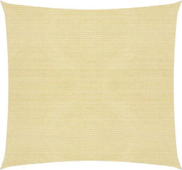 vidaXL - Zonnezeil - 160 - g/m² - 4x4 - m - HDPE - beige