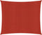 vidaXL - Zonnezeil - 160 - g/m² - 4x4 - m - HDPE - rood