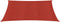 vidaXL - Zonnezeil - 160 - g/m² - 4x4 - m - HDPE - rood