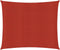 vidaXL - Zonnezeil - 160 - g/m² - 4x4 - m - HDPE - rood